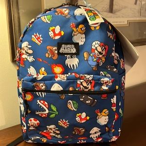 NINTENDO SUPER MARIO BROS 16” BACKPACK